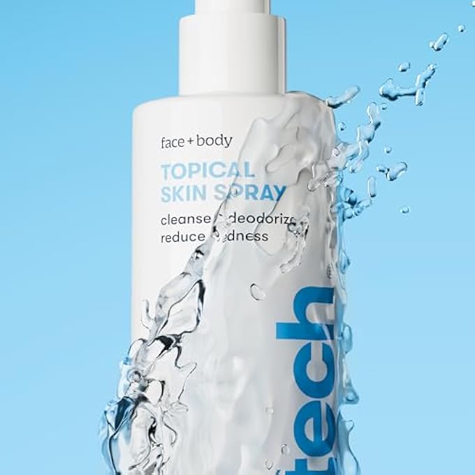 BRIOTECH TOPICAL SKIN SPRAY, HYPOCHLOROUS ACID SPRAY FOR SENSITIVE SKIN, HOCL FACIAL MIST, FULL BODY SUPPORT AGAINST IRRITATION, CALM REDNESS, SOOTHE FOOT & SCALP, 4 OZ (2 PACK) - Image 4